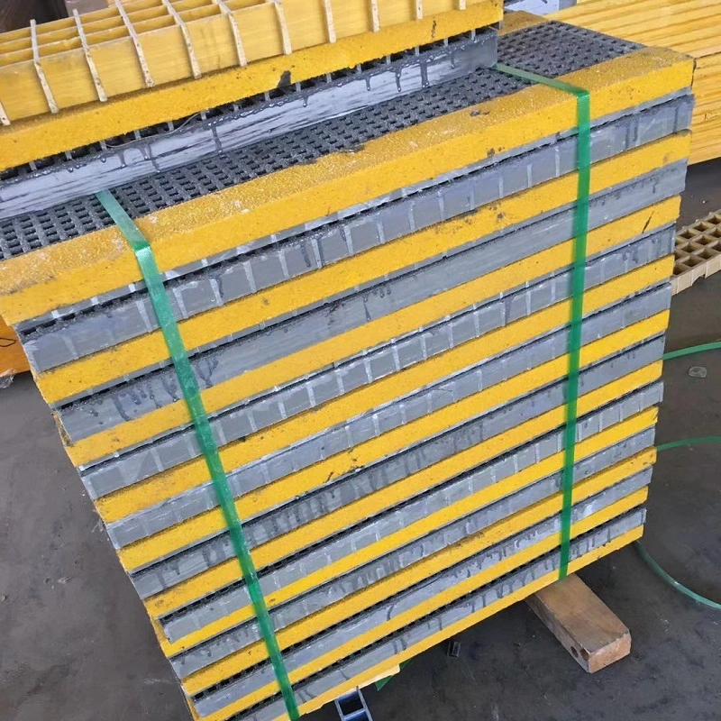 Fiberglass FRP Car Wash Trench Drain Grating FRP Drainage Grating Floor Panel Dss Grating