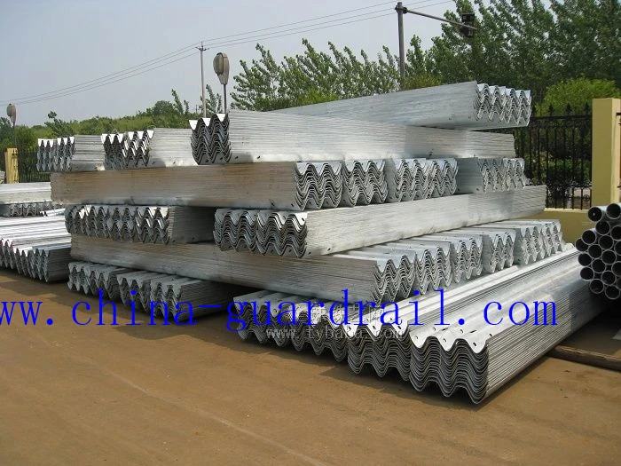 Galvanized Traffic Guard Rail Barrera Metalica for Highway