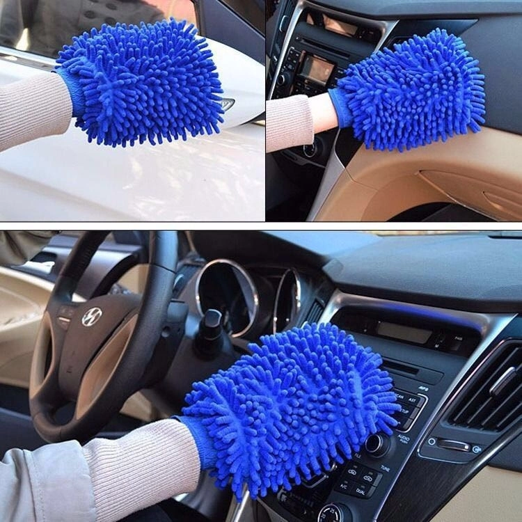 غسيل السيارات للبيع الساخن غسيل الملابس قماش Glove Chenille