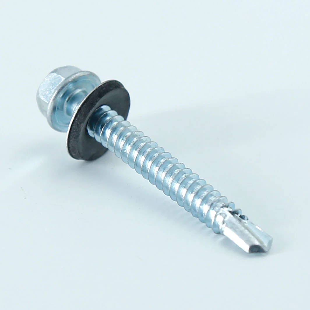 Marutex Replacement Grade 16.4 Stainless Steel EPDM Hex Washer Head Tek Roofing Self Drilling Screws
