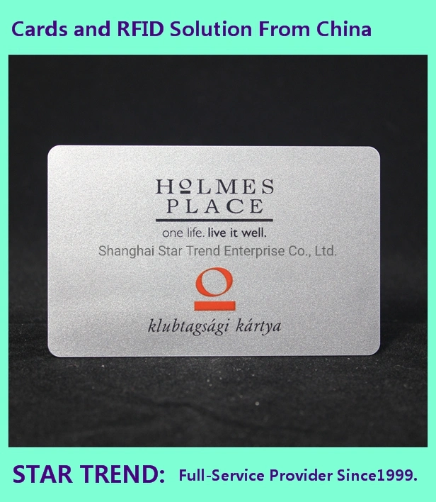 Four Colors UV Printing Plastic Card for Ad