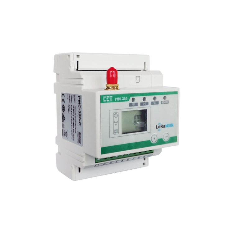 PMC-350-C DIN Rail Three-Phase Multifunction Meter for Electricity Power Energy Measurement Optional Digital I/O & LoRaWAN