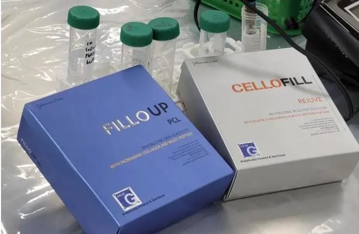 Filloup PCL 3مل تبييض البشرة Glutathione Cellofill Ellano Profilo Thermafiill مختبر نيوويتش بيلونا PCL Allsensa Fillmed Nctf 135ha Cytocare inno-Tdsrejextur