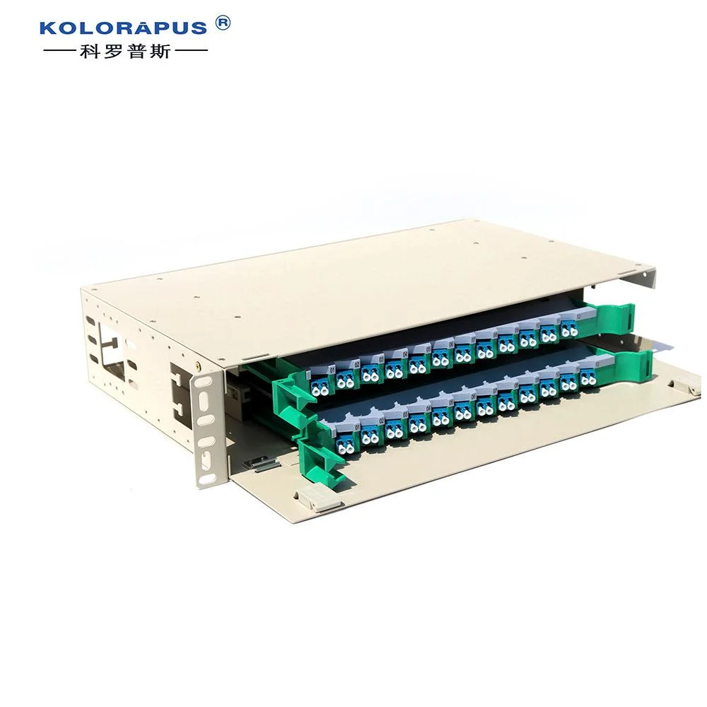 Boîte de distribution optique pour fibre optique ODF 24 ports LC ODF