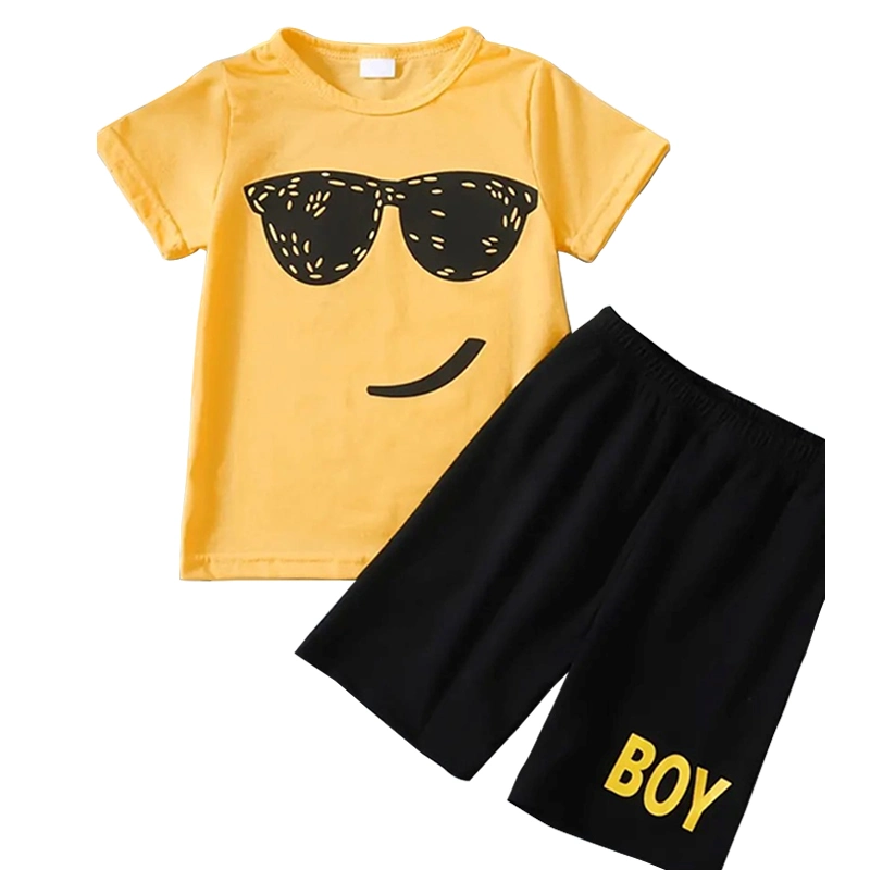 Ensembles de vêtements pour enfants d'été garçon occasionnel d'usure pour les enfants Baby Boys T-Shirt pantalon 2 PC