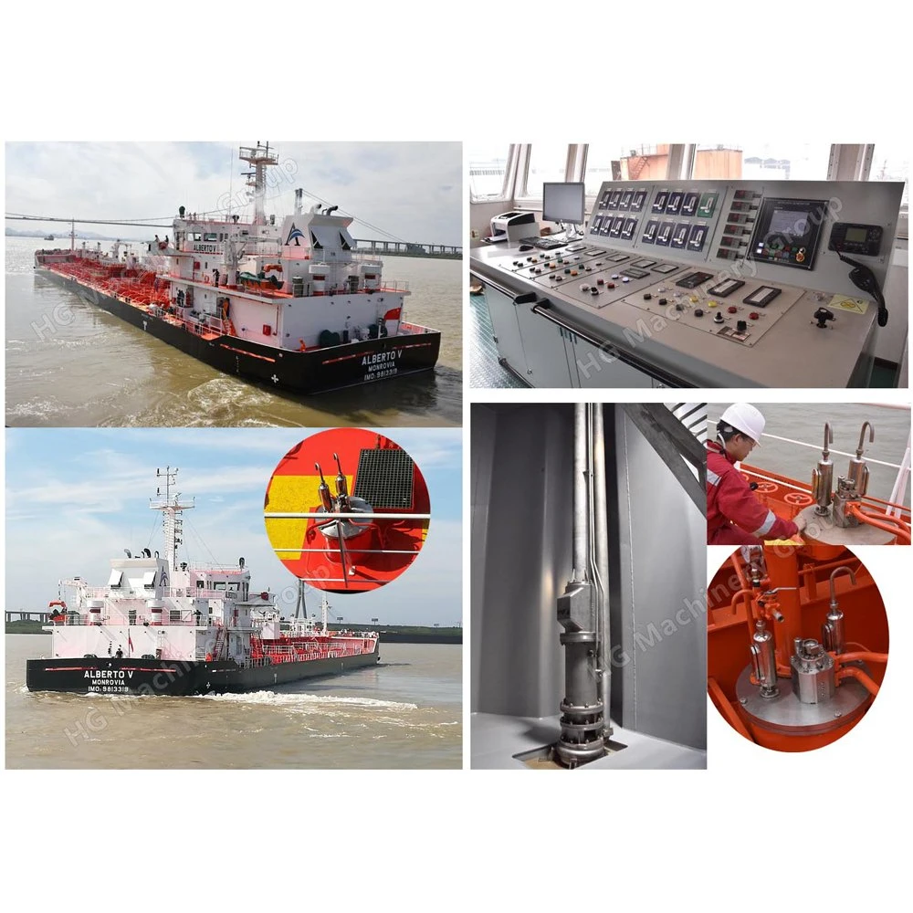 Hydraulic Deep Well Cargo Pump System for Chemical Tanker