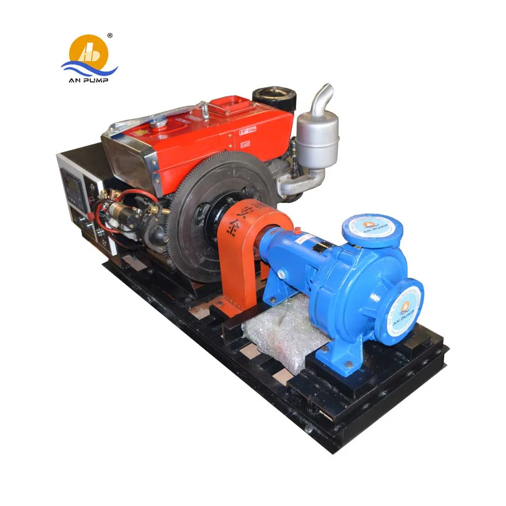 Industrial Agricultural Irrigation Electric Motor Diesel Engine Centrifugal Clean Water Pump