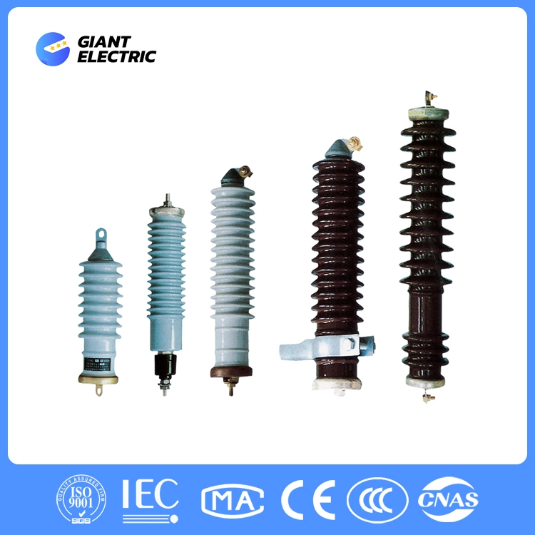 High Voltage 10kv Metal Oxide Lightning Arrester/Surge Arrester