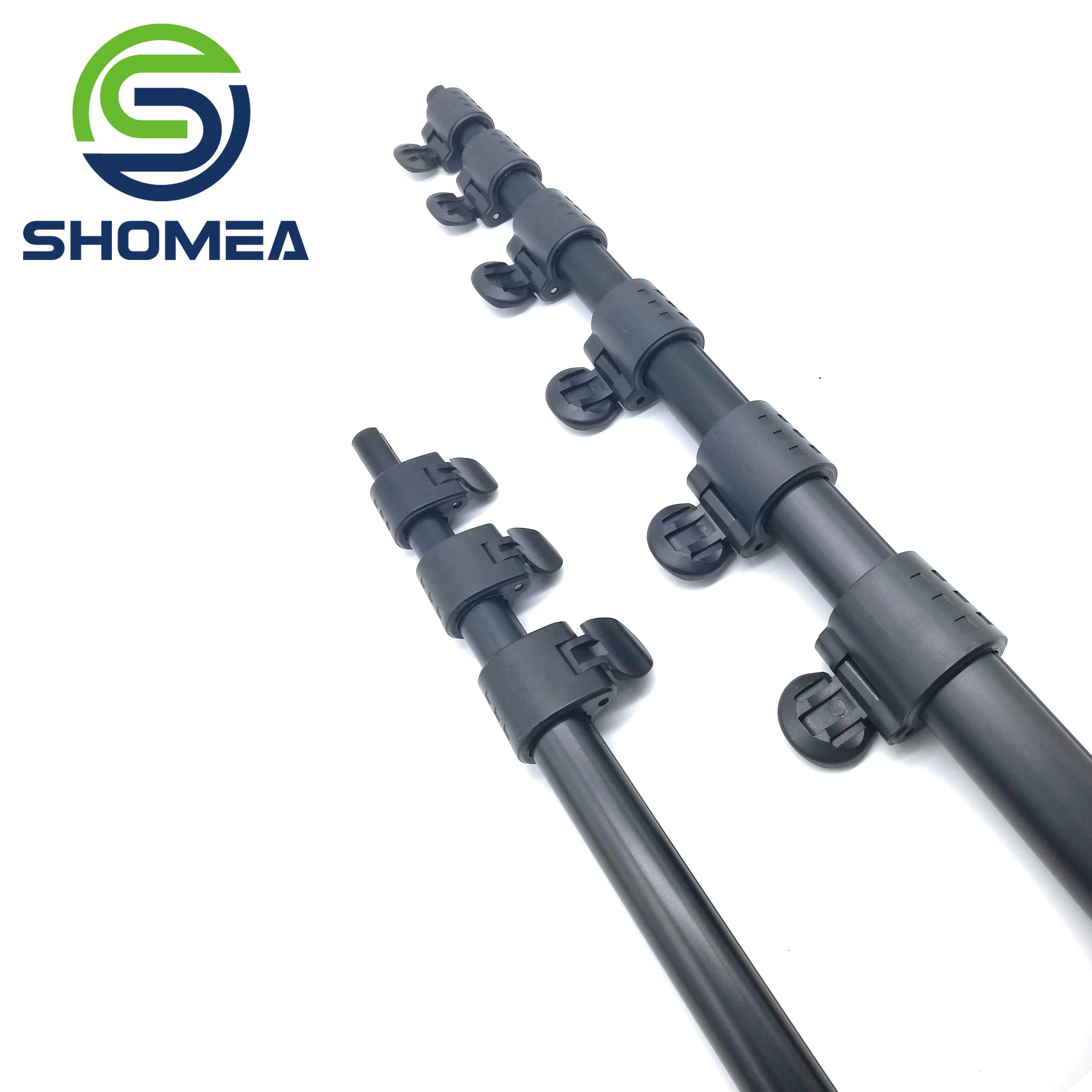 Custom Aluminum Telescopic Pole with Flip Locking Mechanisms