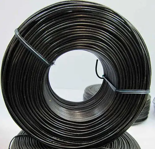 Black Wire Raw Material for Nail Making Machine Wire Nails Hb Wire 1.24mm Double Black Annealed Twisted Wire