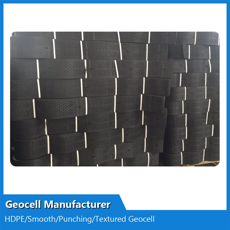 100-330 HDPE Geocell utilizados para el Control de erosión Geocell Carretera Geocell