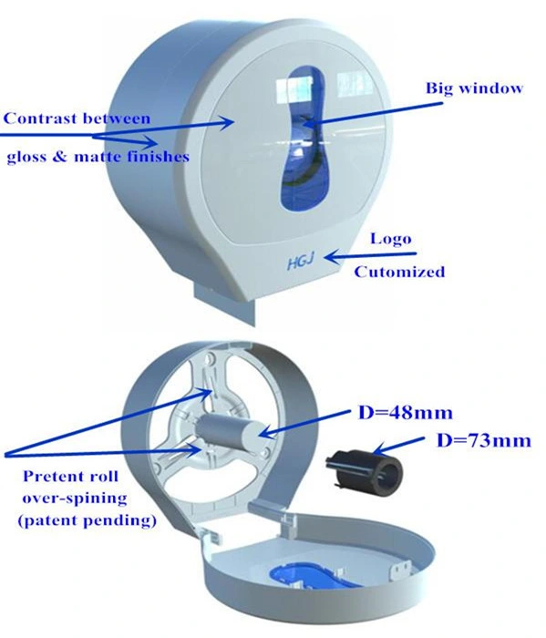 Factory Direct Price Motion Sensor Dispenser Hand Towel Tissue Holder Paper Rolling Machine