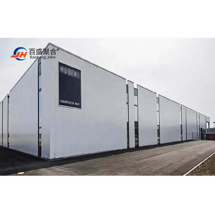 New Design Fabricated Industrial Modular Modern Mobile Prefabricated Prefab Workshop Warehouse Factory Steel Frame Construction Building Structure Building