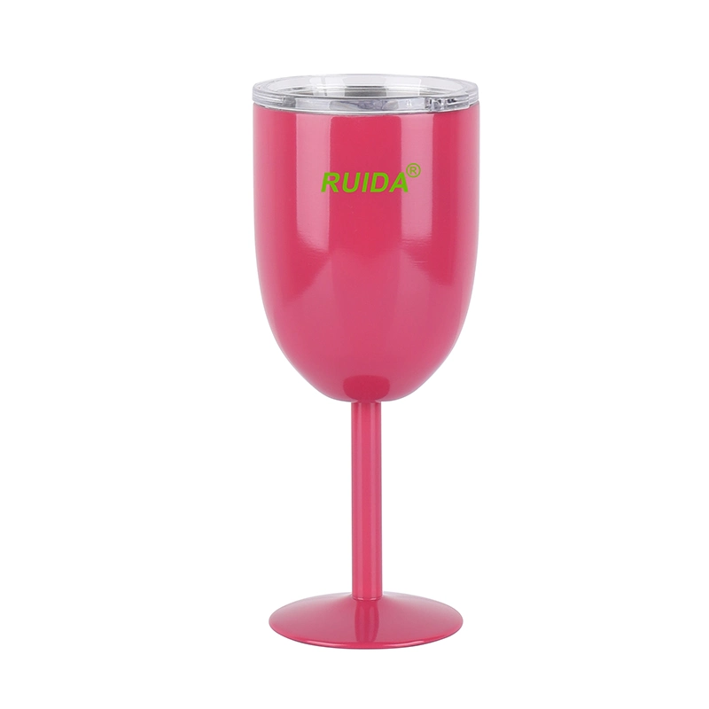 10oz préservation froid en acier inoxydable Tall gobelet de la Coupe du verre à vin