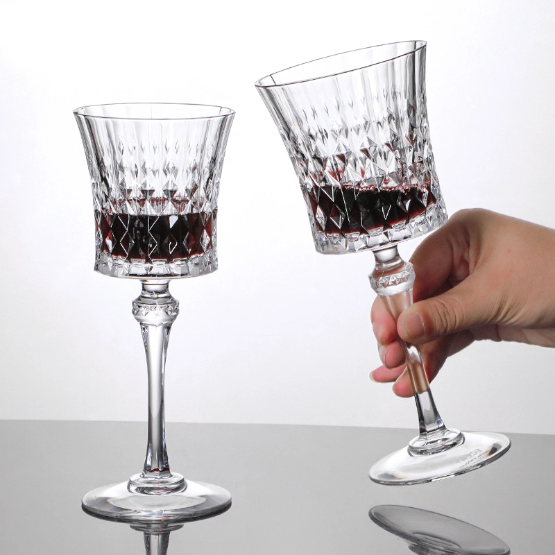 Manufacturer Wholesale/Supplier Goblet Cocktail Red Wine Glass Support Customization Wine Glass