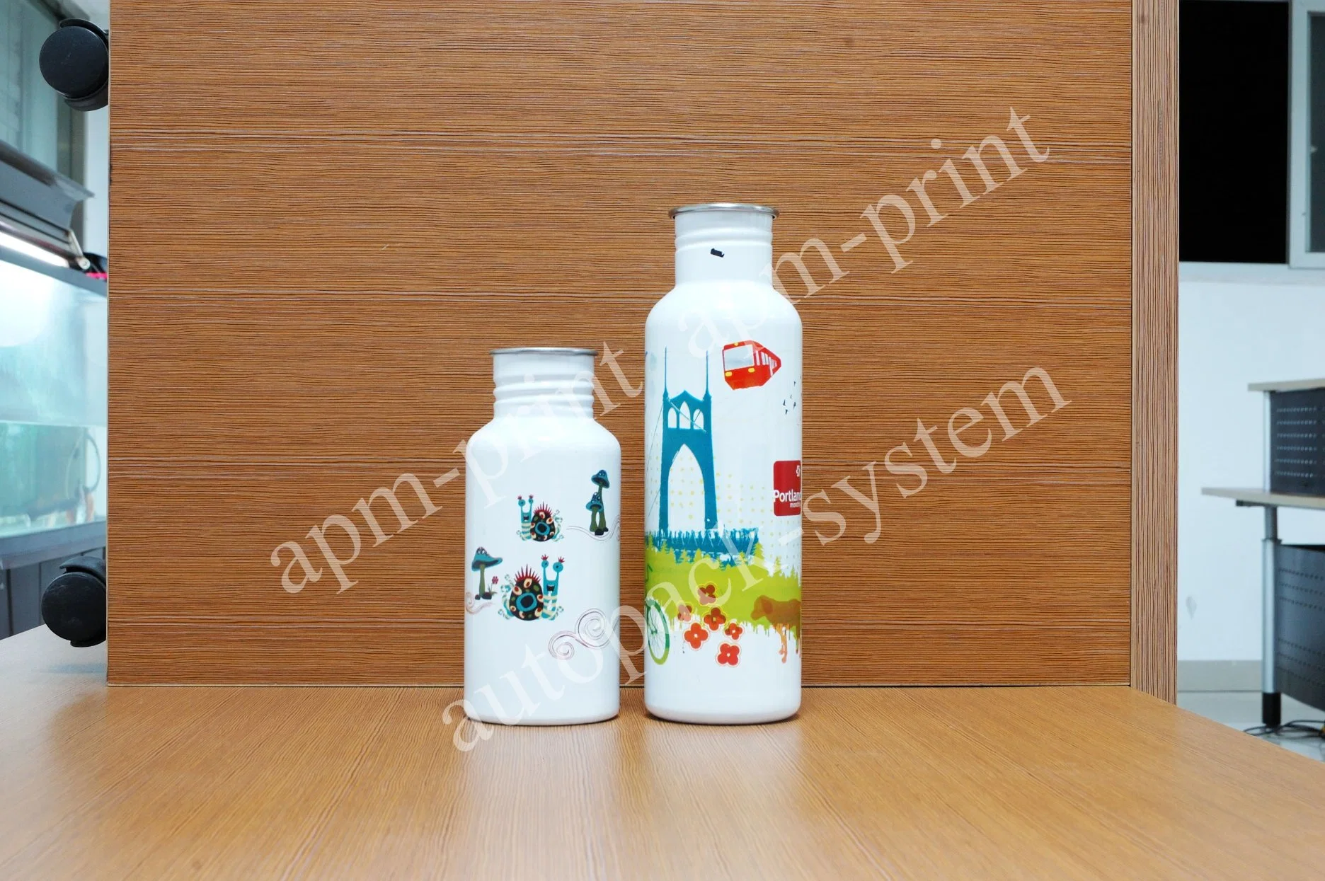 Cylindrical High Accuracy UV Inkjet Digital Printing Machine for Printing on Bottle