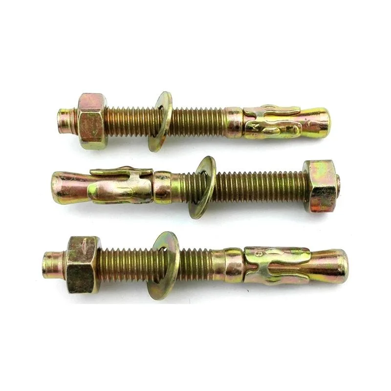 China Manufacturer Grade 4.8 Wzp Concrete Expansion Wedge Anchor Bolt