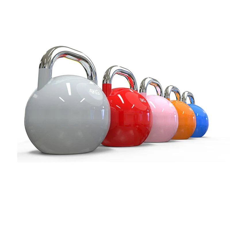 La competencia Kettlebell para gimnasio Fitness/Home/acero al carbono hervidora Bell