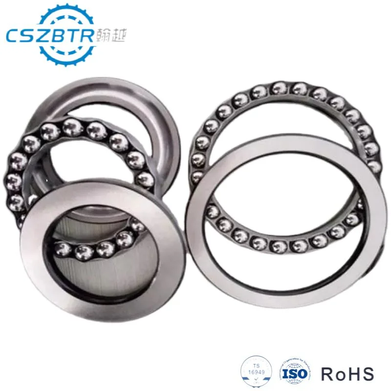 China Miniature Axial Ball Bearings 51203 Thrust Ball Bearing 51203 for Washing Machine 17*35*12 mm