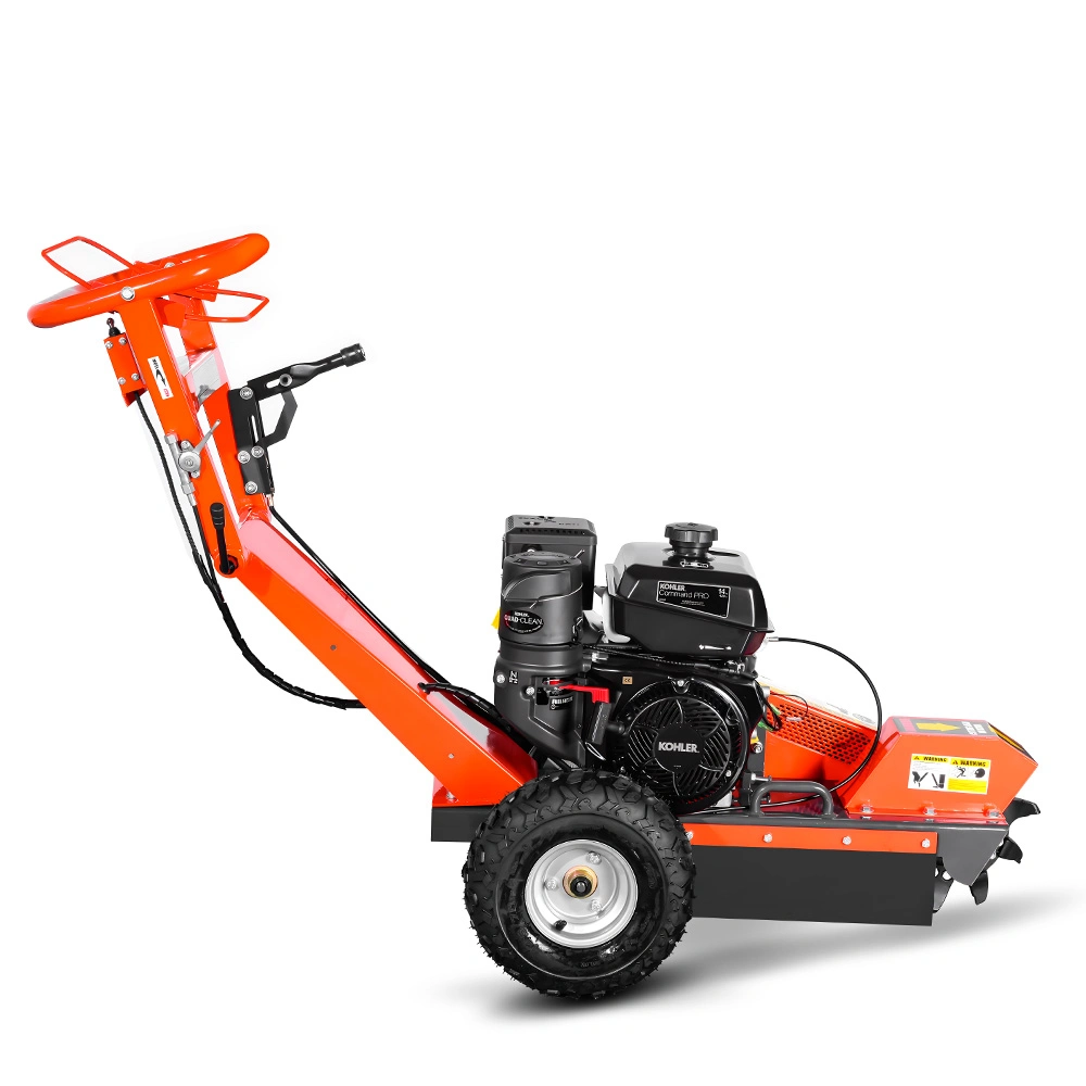 TUV CE-MD CE-EMC Approved 15HP Gasoline Engine Power Wood Stump Cutter