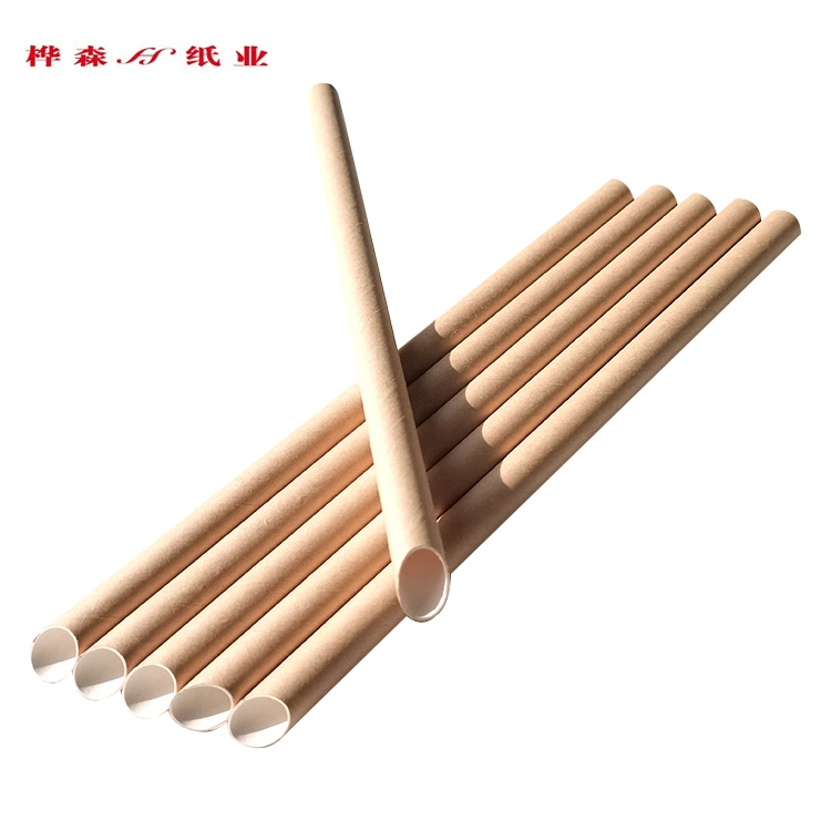 Bulk Paper Straws Paper Coffee Straw Biodegradable Straw Disposable Natural Plant Fiber