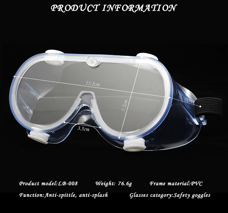 Factory Direct Wholesale/Supplier Antifog Welding Protection Safety Eyewear Googles Chemical Safety Glasses