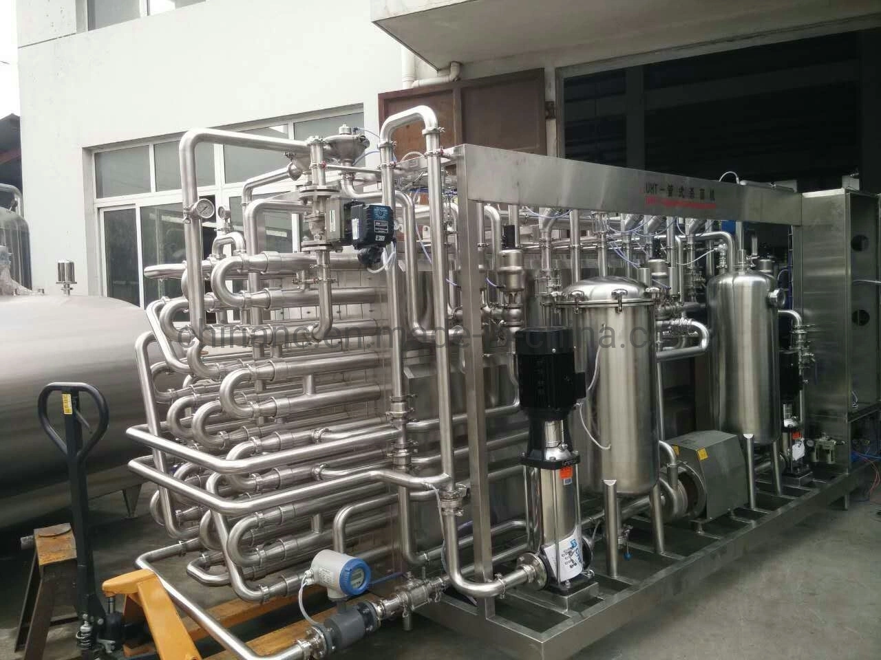 Full Automatic 6000L/H Aseptic Type Milk Uht Sterilizing Machine