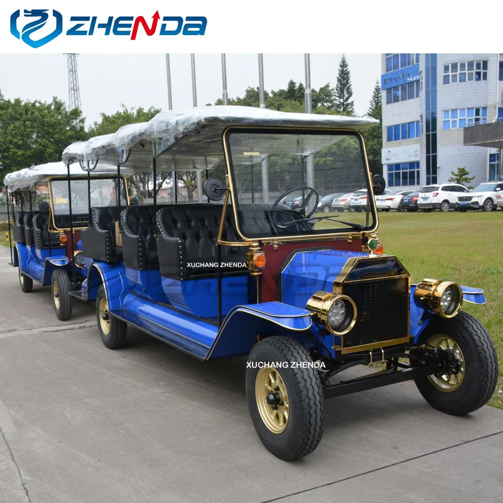 Tourist Coach Electric Classic Sightseeing Vintage Car with CE Certificate