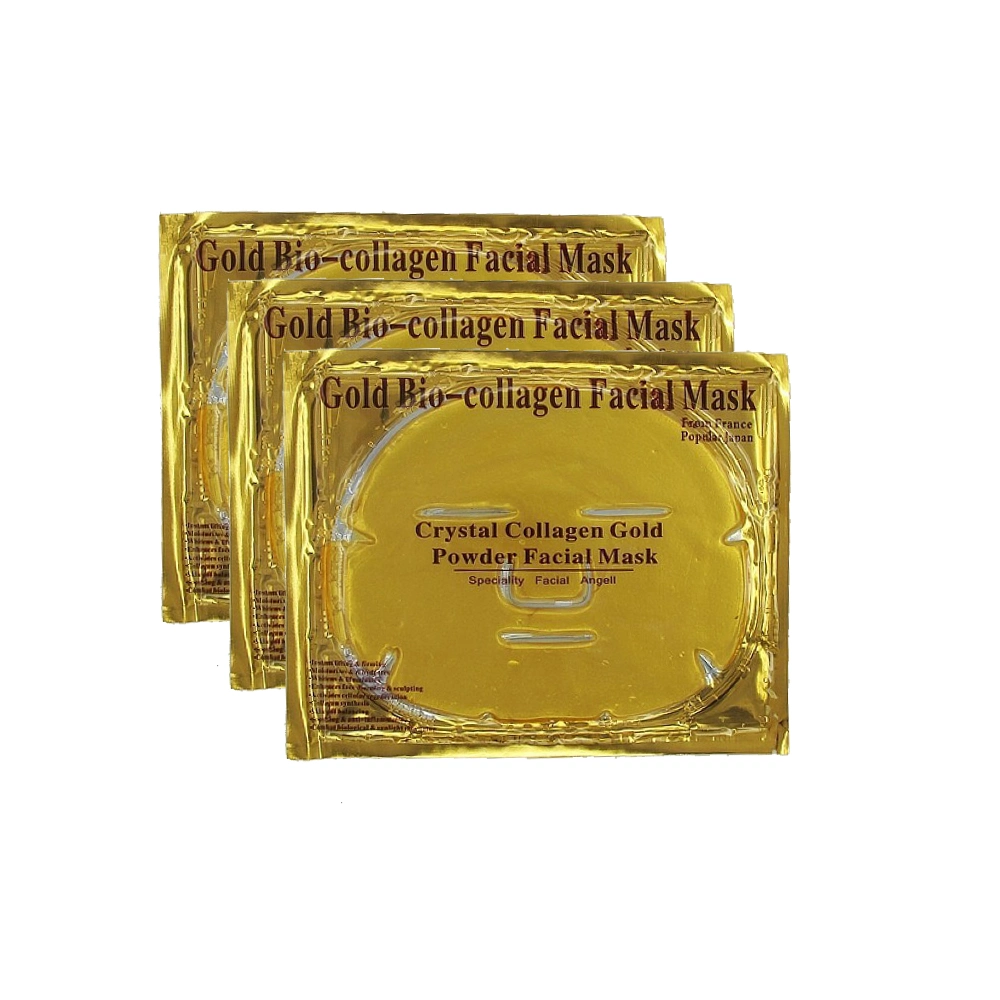 Anti Wrinkle Moisturizing Collagen Face Film 24K Gold Face Mask