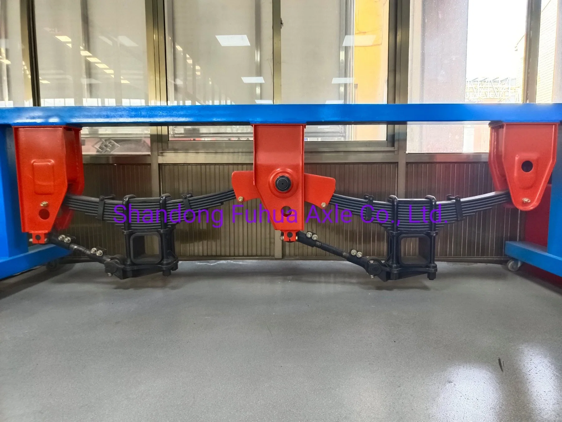 American Fuwa Type Suspension 2 Axles and 3 Axles Trailer Suspension Leaf Spring Suspension