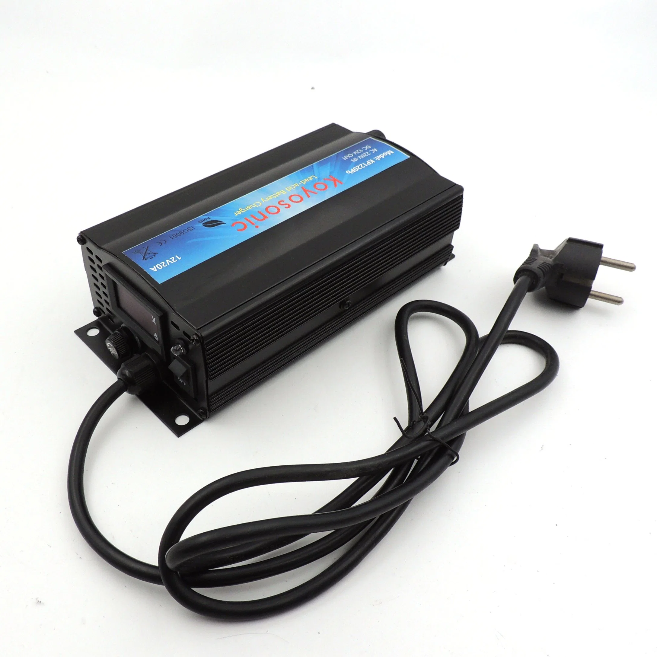 CE Approved 12V20A Lead Acid Battery Charger 600W Solar Battery Charger for 12V/24V/36V/48V/60V/72V Batteries