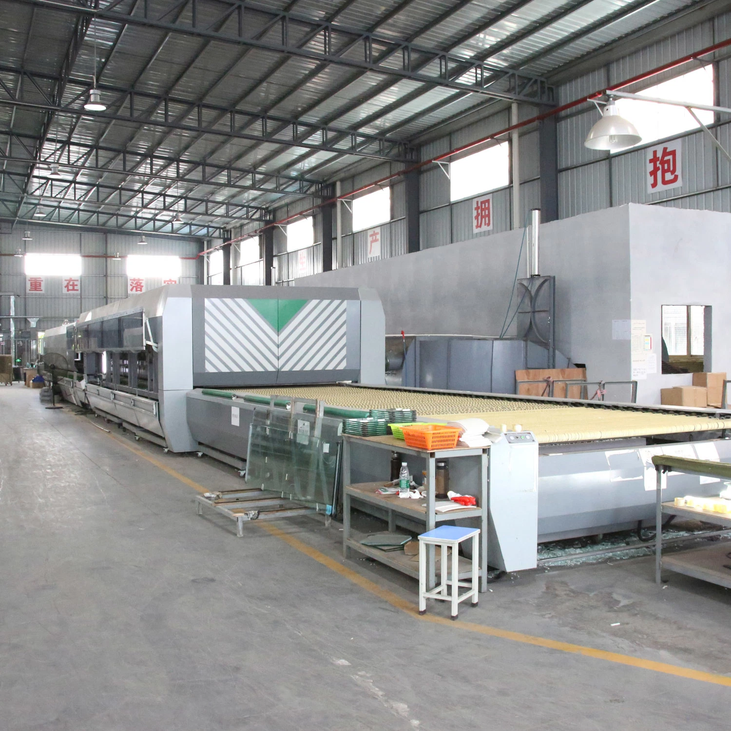 TBR Radiation Glass Tempering Furnace for Windor Glass Door Glass Wall Glass Laminated Glass Insulating Glass