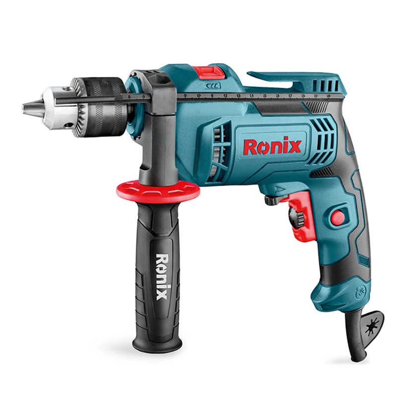 Ronix 2211 Compact Design of Corded Drill Compact and Lightweight Design Variable Speed Trigger Switch Impact Drill