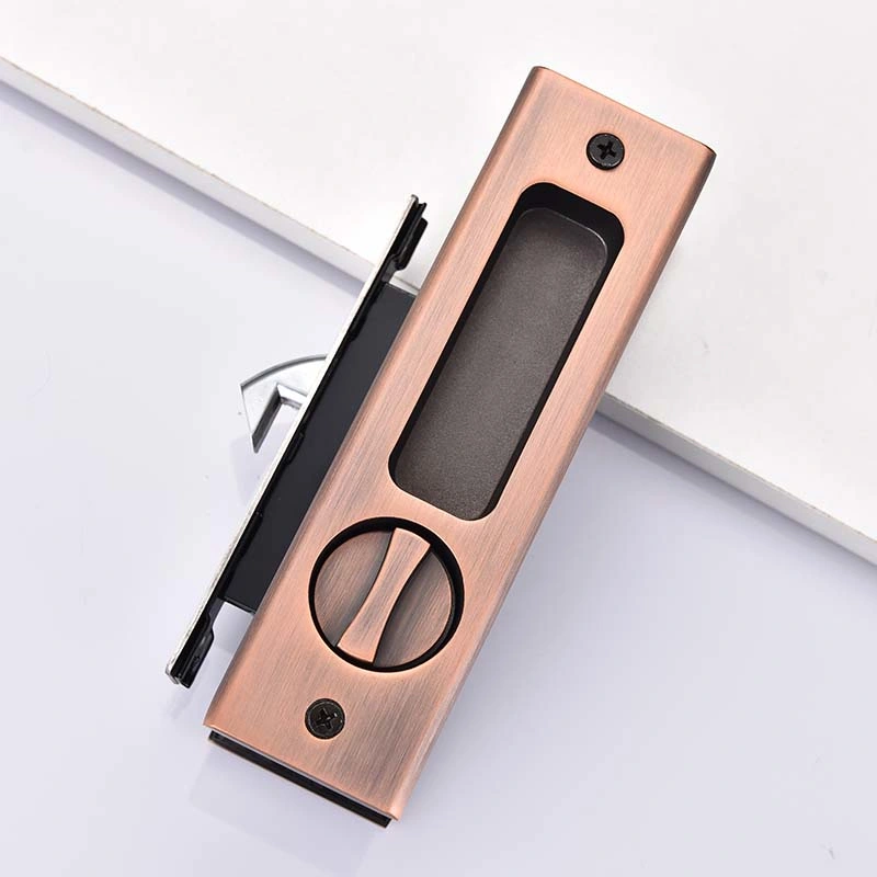 Sliding Balcony Door Mortise Lock Invisible Recessed Handle Door Lock