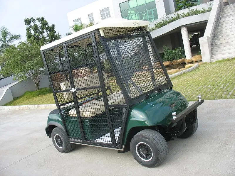 Long Durability Little Noise Buggy 4 Wheels Electric Golf Cart for Hotel Transportation