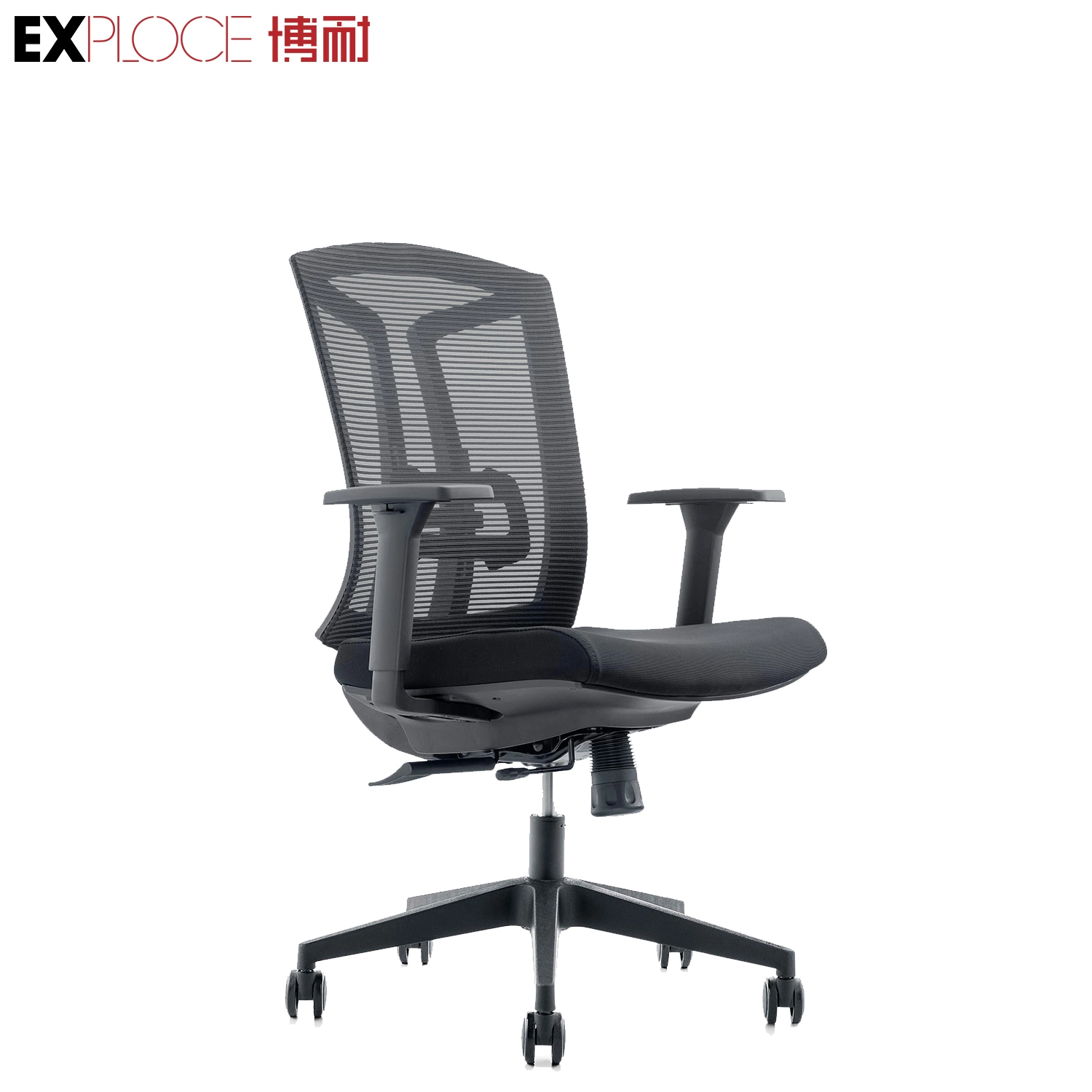 Fashion Fabric New Laptop Workstation Conference Meeting Airport Government Visitor Chair Computer Mesh