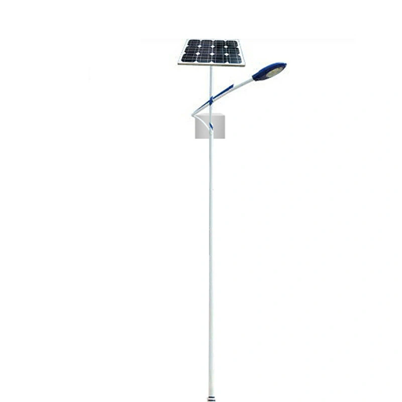 Ahorro de energía de alta eficiencia LED Impermeable IP65 Resistente al agua de la calle al aire libre con el panel de luz solar y batería de litio