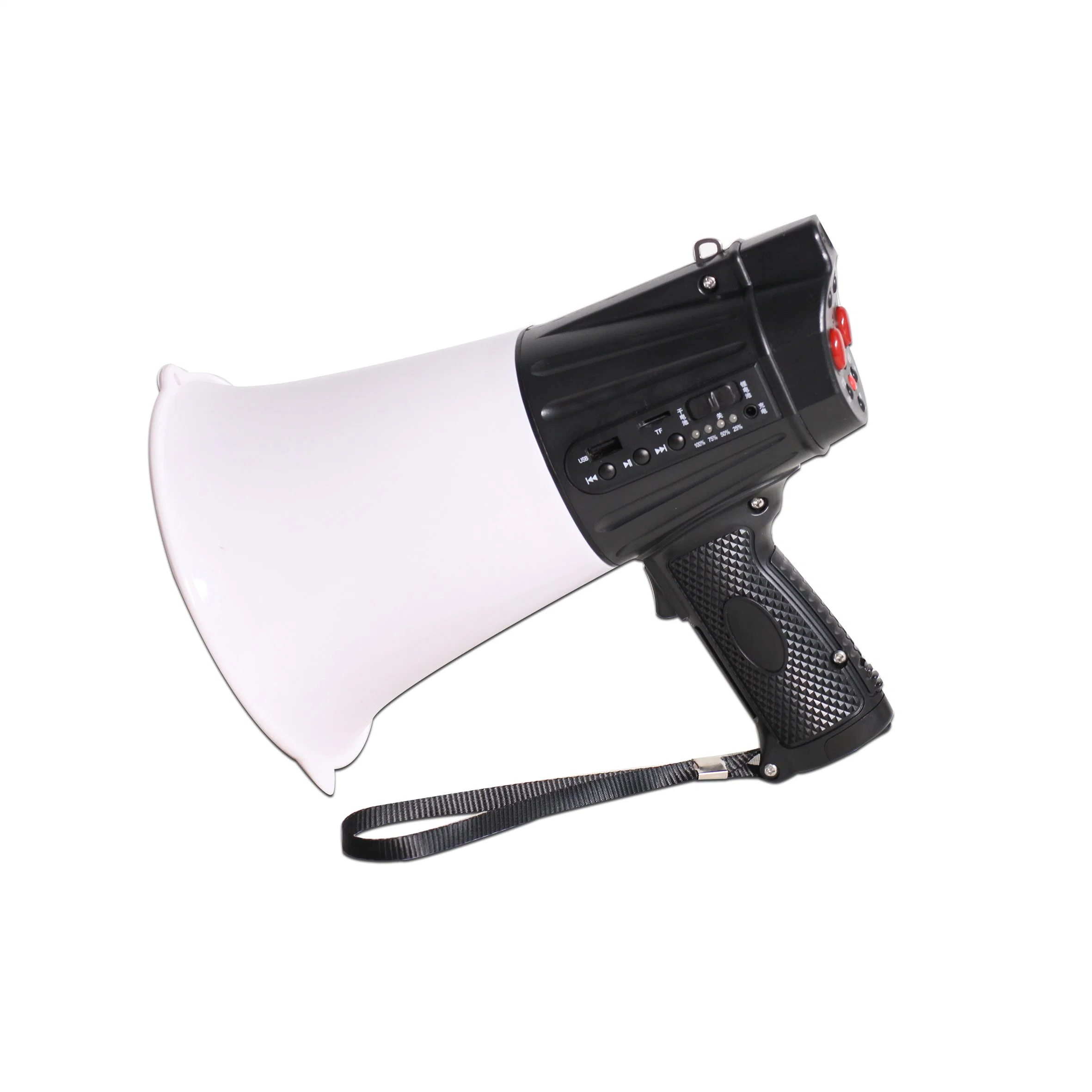 Portable Handheld Mini Bullhorn Megaphone 20W with Built-in Siren/Alarm-Adjustable Volume and Battery for Football, Soccer, Coach