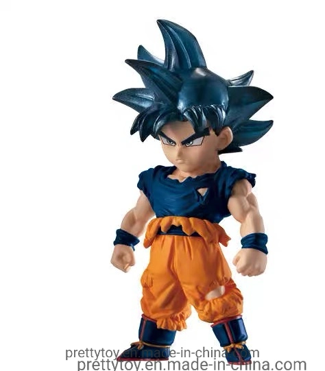 O PVC personalizado Dragon Ball Cartoon Sun Wukong Modelo Imagem Toy