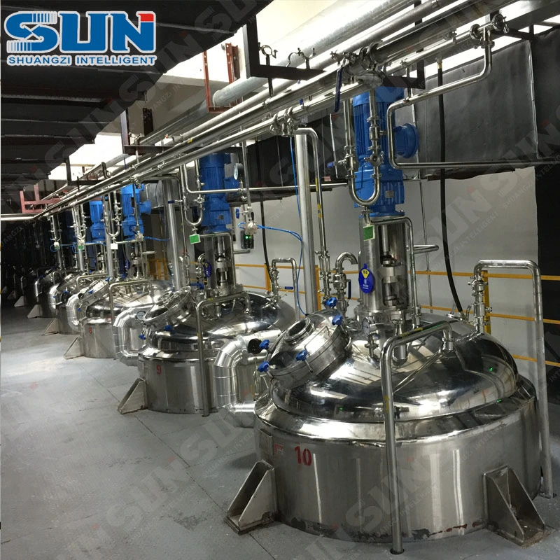ASME Stainless Steel Jacketed Reactor for Mixing & Stirring