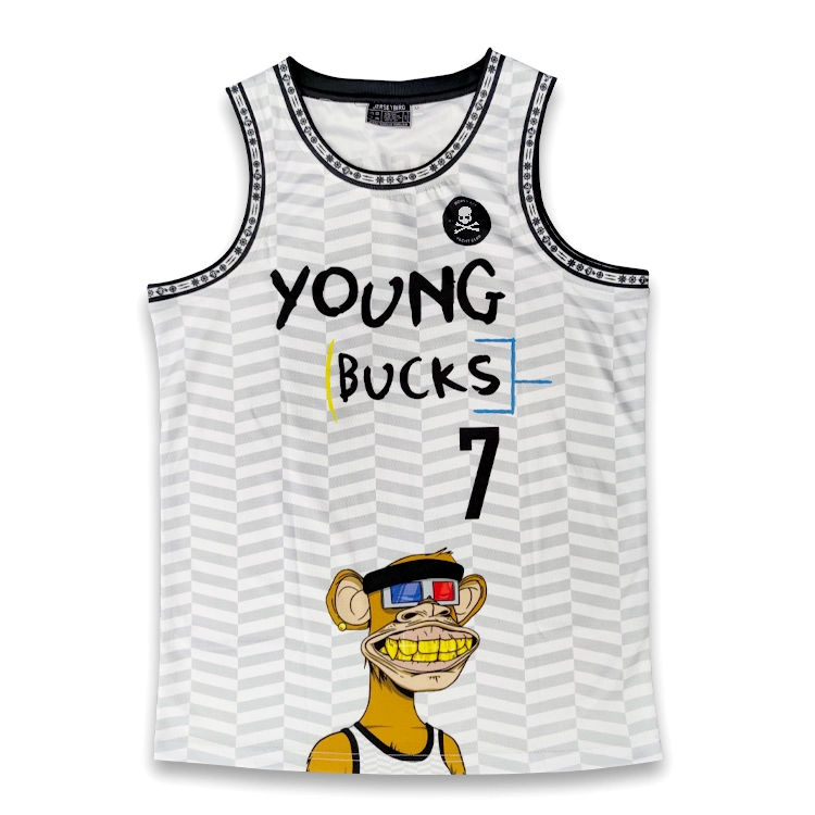 Vintage Embroidery Mesh Basketball Jersey Wholesale/Supplier Custom Blank Latest Design Basketball Jersey