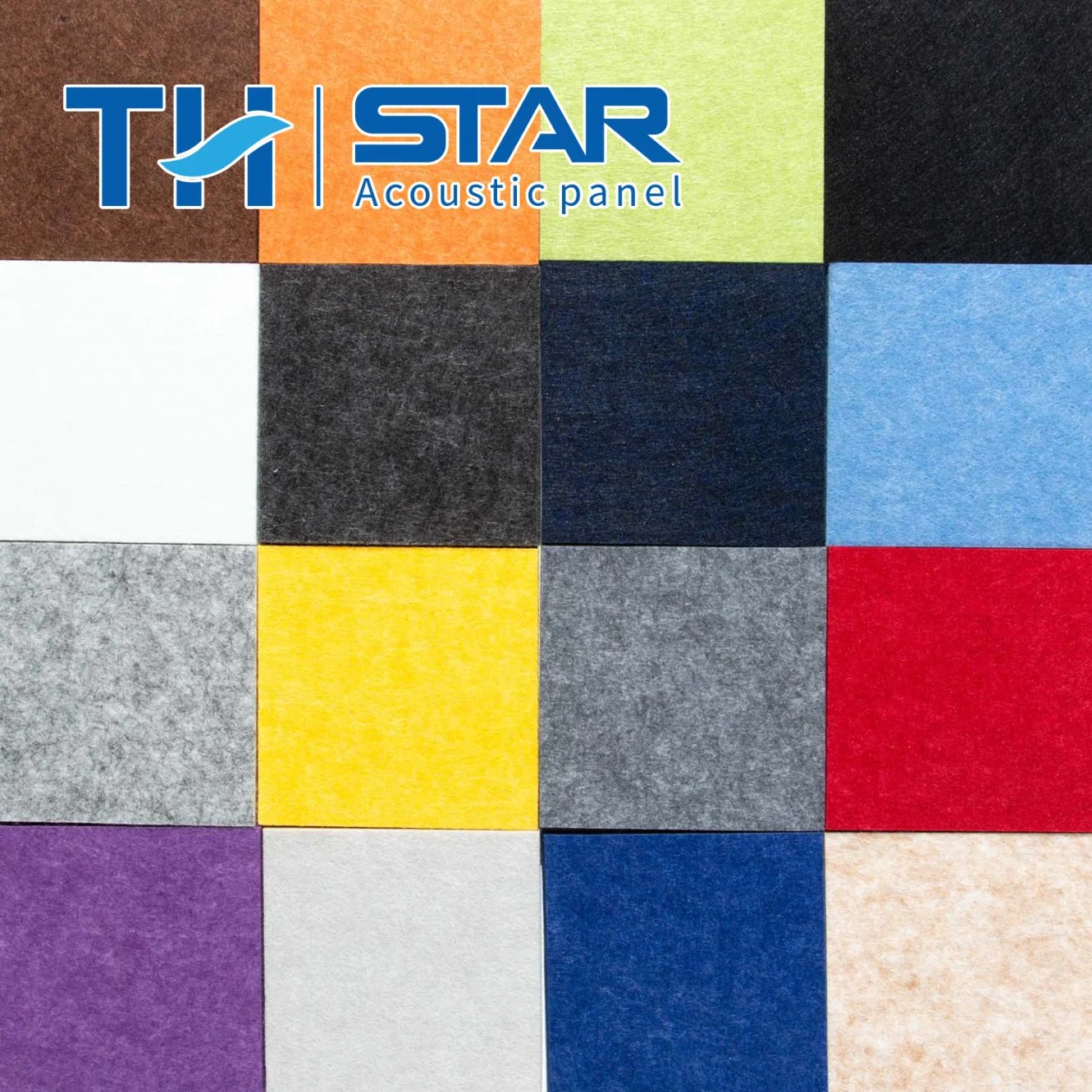 100% Polyester Fiber 9mm12mm15mm Soundproof Panel Ceiling Ceiling Decoration Can Be Customized