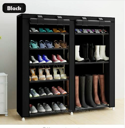 Armoire de racks de chaussures Chaussures de grande capacité de stockage de mobilier de maison DIY Rack simple chaussure Portable (FS-03A)