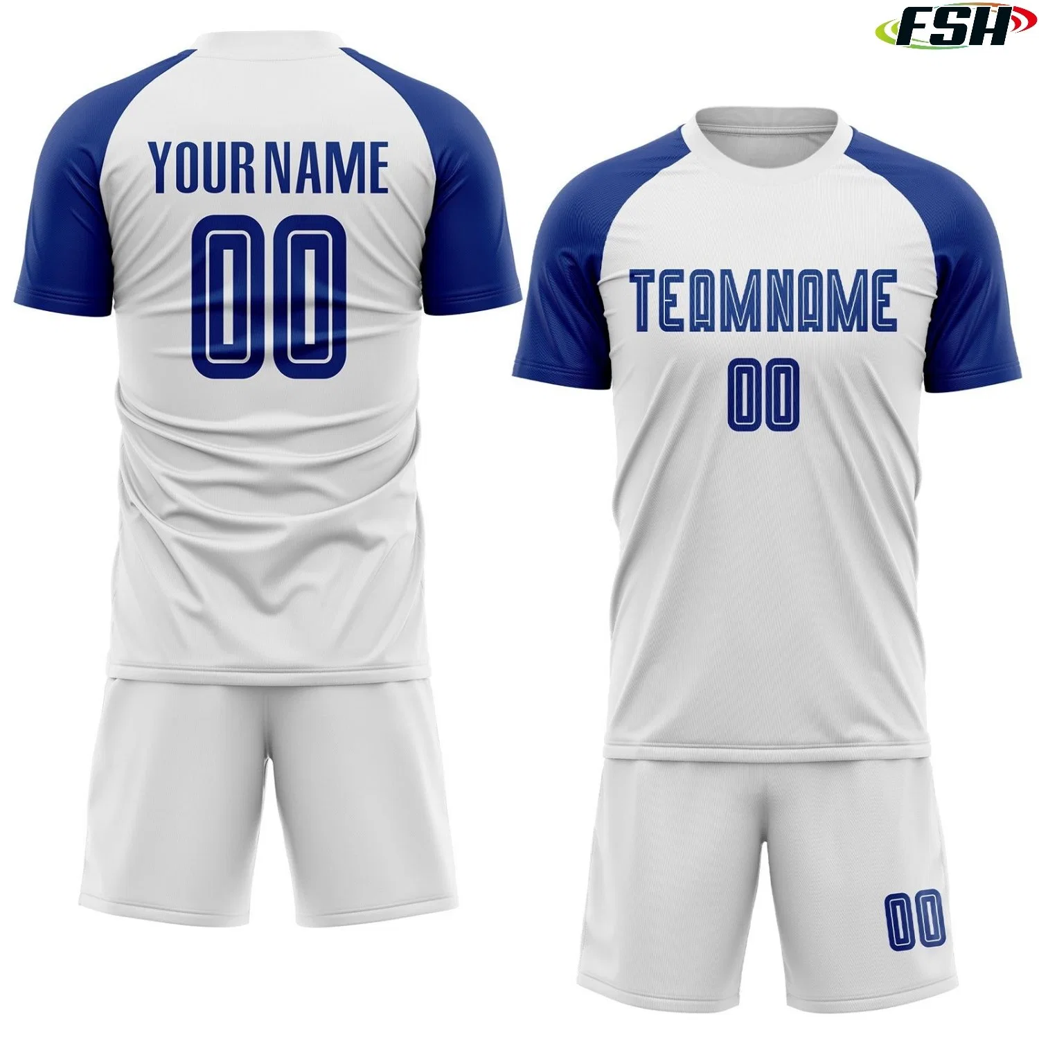 Custom Made Design Football Wear Sublimation Full Team Set Soccer Uniform Jerseys