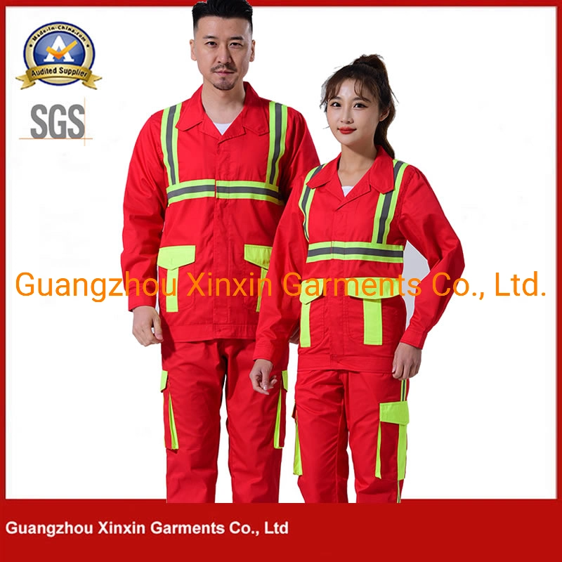 Hot Sales Customized Unisex Work Clothes Factory Workwear Cotton Uniform Workwear (W2255)