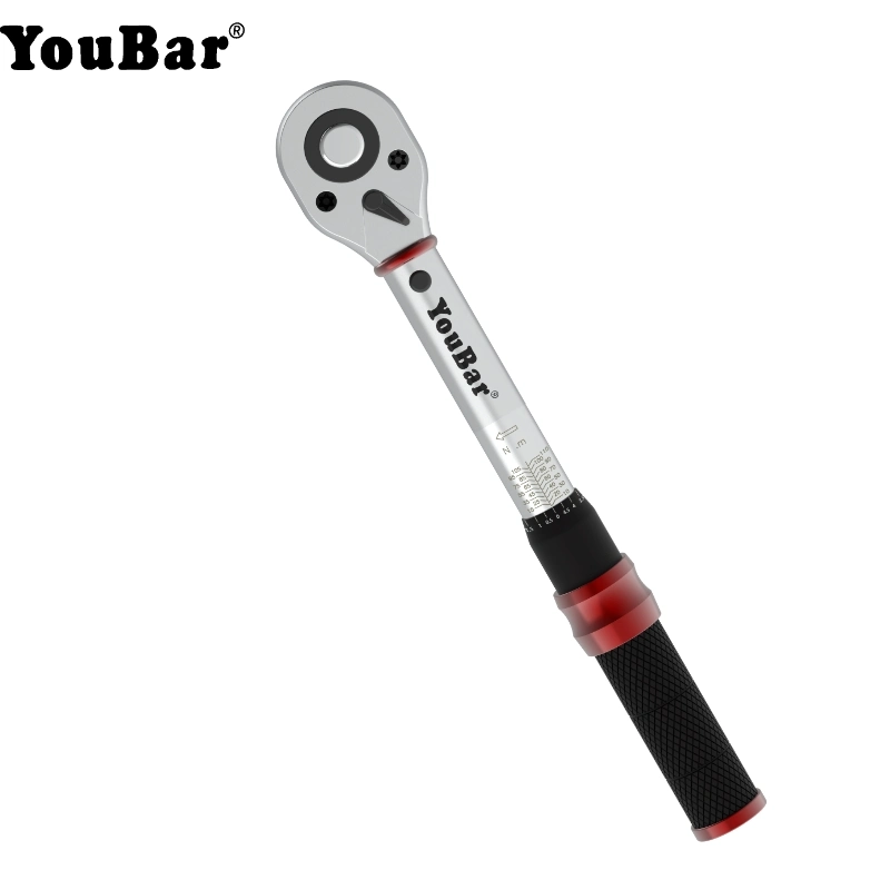 Torque Wrench 3/8-Inch Drive Click -5-60nm, Mini Repair Tool