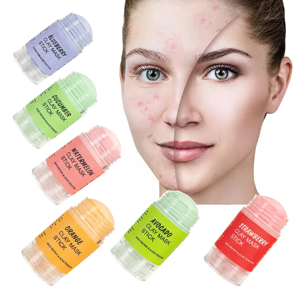 Acne Remove Green Tea Facial Clay Mud Mask Stick