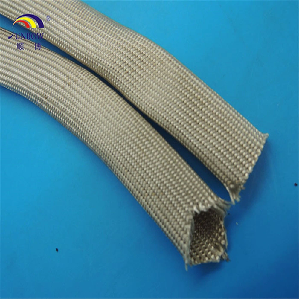 Sunbow UL Approval High Temperature Braided Fiber Glass Sleeve Heat Resistant/Fireproof Insulation Materials