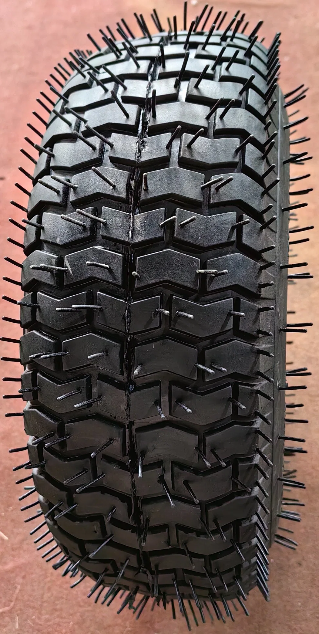 Llanta de plástico de 16 pulgadas de alta calidad, rueda de caucho 6.50-8 Para la barra de ruedas