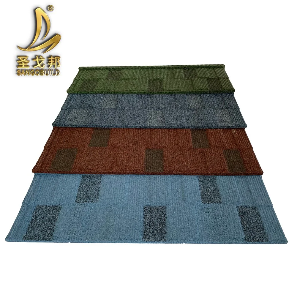 American Standard Roofing Building Materials Metal Construction Shake Stone Coated Metal Roof Sheets